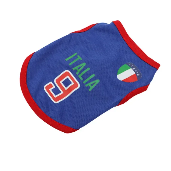 Summer Sports Vest Football Shirt for Dogs (2) Summer Sports Vest Football Shirt for Dogs wholesale