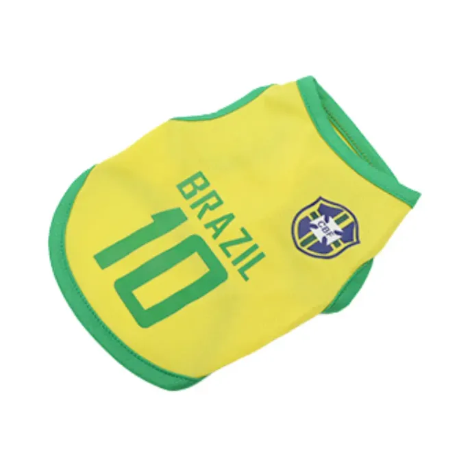 Summer Sports Vest Football Shirt for Dogs (3) Summer Sports Vest Football Shirt for Dogs wholesale