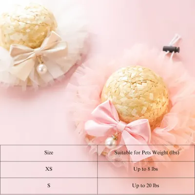 Cat and dog fashion Sun protection pet hat