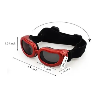 durable pet sunglasses lightweight pet goggles