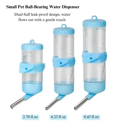 small pet hydration bottle rolling ball water dispenser