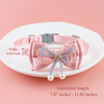 cute cat collar fancy pet collar