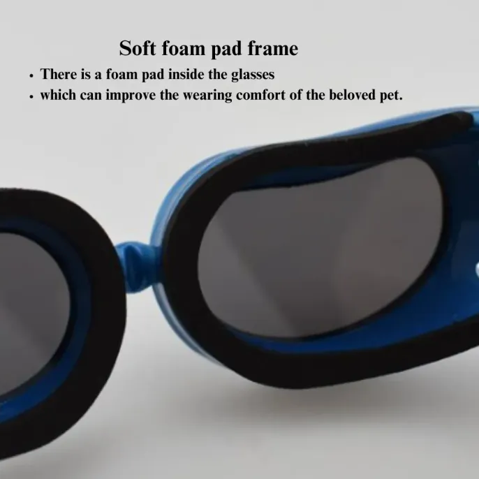 windproof pet goggles