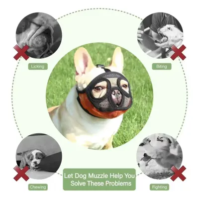 breathable pet muzzle durable pet muzzle