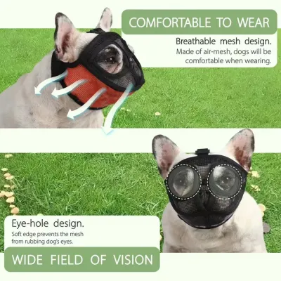 mesh muzzle for dogs soft mesh dog muzzle