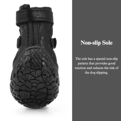 Soft dog shoes TPA rubber soles