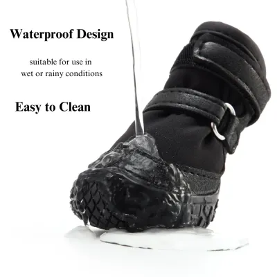 Durable dog paws protection Easy to clean dog shoes