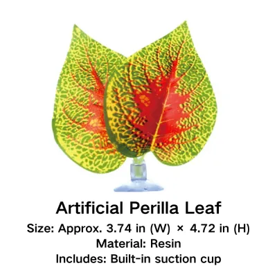 High-quality artificial plants for chameleons, geckos, and snakes (1) Easy-to-clean artificial foliage for long-lasting use