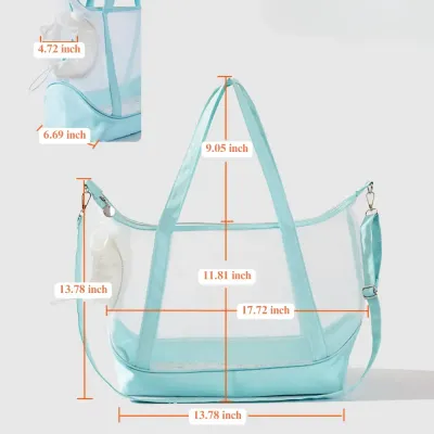 Transparent nylon pet bag