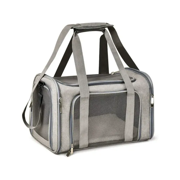 Oxford fabric pet bag Foldable pet travel bag