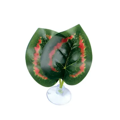 Artificial reptile plants for realistic terrarium decoration (5) Reptile habitat accessories with natural-looking foliage