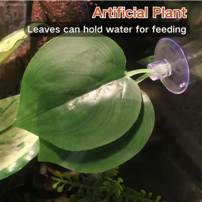Durable, flexible leaves for long-lasting use in terrariums