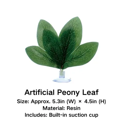 Perfect for creating a rainforest or jungle reptile setup (1) Reptile-friendly artificial plants with natural textures