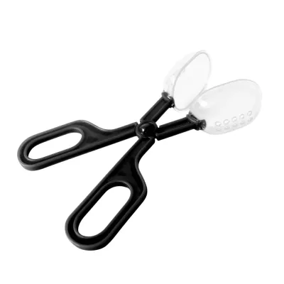Transparent reptile tweezers for safe and precise handling