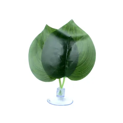 Artificial reptile foliage with water-dripping function