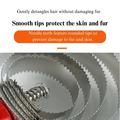 Easy-to-clean pet comb