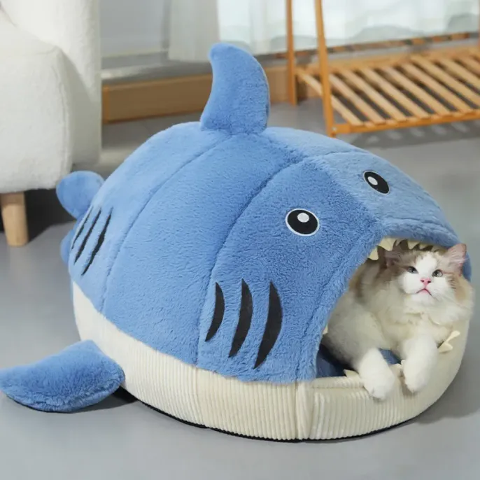 Stylish and functional pet bed, ideal for home or pet-friendly spaces (1) Durable construction with reinforced stitching for long-lasting use