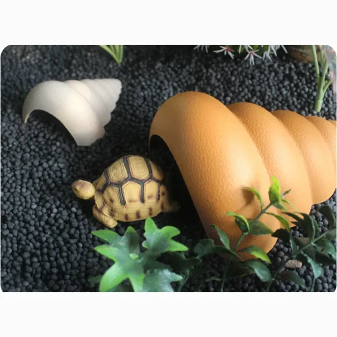 Plastic hideout suitable for scorpions and frogs