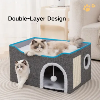 Double-Layer Pet Bed
