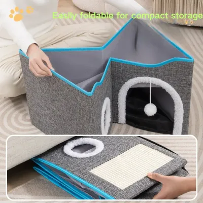 Double-Layer Cat Bed