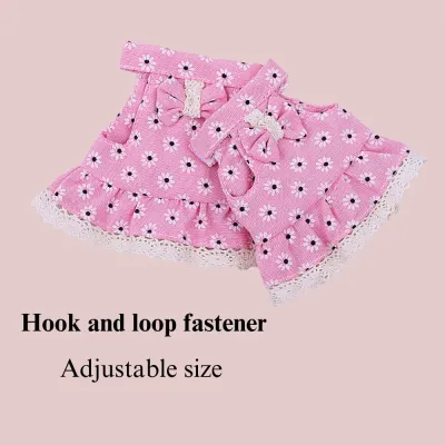 Floral Print Harness Pet Traction Rope