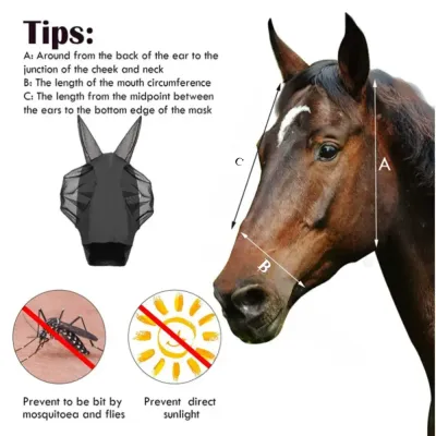 Comfortable Horse Mask