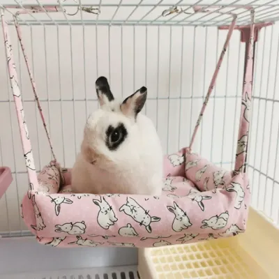 Adjustable Rope Bed Canvas Pet Bed