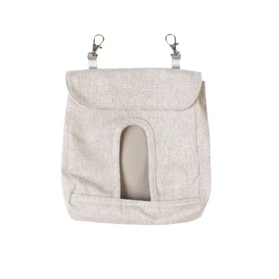 grey Hanging Pouch Feeder Bag grey Hanging Pouch Feeder Bag