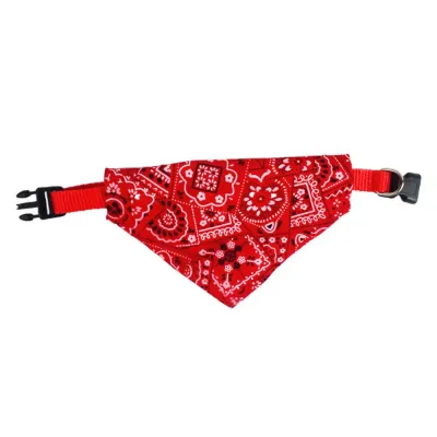 Adjustable Pet Bandana with Print Triangle Bib Adjustable Pet Bandana with Print Triangle Bib for Dogs and Cats