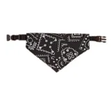 Printed Cat Bandana Adjustable Pet Bandana with Print Triangle Bib for Dogs and Cats