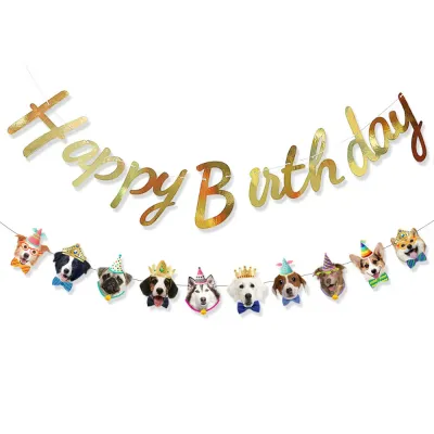 Funny Dog Face Banner Funny Dog Face Banner