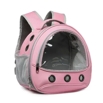 Transparent Pet Backpack Adjustable Straps Transparent Pet Backpack