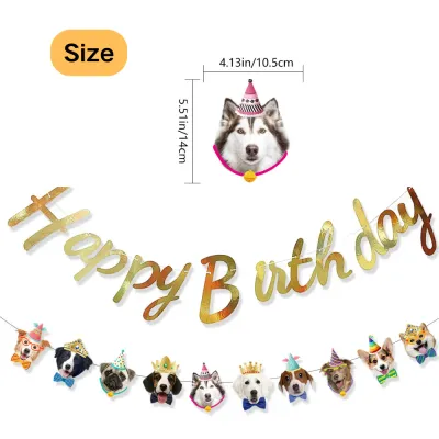 Dog Face Banner Dog Face Banner
