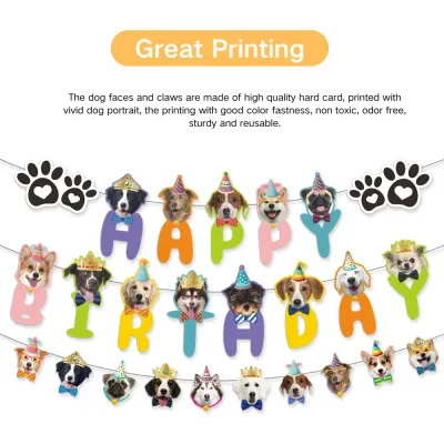 Wholesale Dog Theme Birthday Decorations