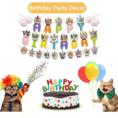 Pet Birthday Banner Pet Birthday Banner