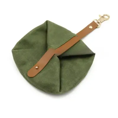 Wholesale Canvas Dog Bowl Outdoor Foldable Pet Drinking and Feeding Bowl Wholesale Canvas Dog Bowl Outdoor Foldable Pet Drinking and Feeding Bowl