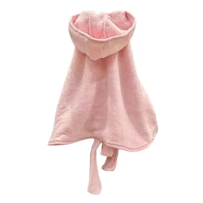 pink Pet Bathrobe pink Pet Bathrobe