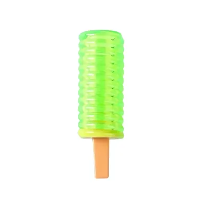 Interactive Cooling Spiral Popsicle Shaped Water-Fillable Dog Toy