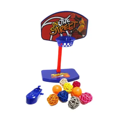 Interactive Durable Basketball Bird Toy for Exercise and Fun Toy for Birds Interactive Durable Basketball Bird Toy for Exercise and Fun