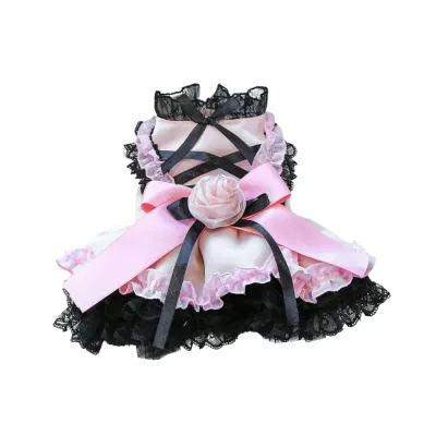 Blackberry Sweetheart FLace Tulle Dog Dress Blackberry Sweetheart Lace Tulle Dog Dress