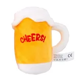Squeaky Fun Beer Mug Plush Toy Squeaky Fun Beer Mug Plush Toy