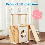 Wooden Cat Tree