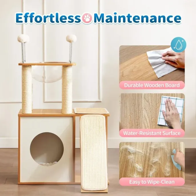 Quality Wooden Cat Tree Hot