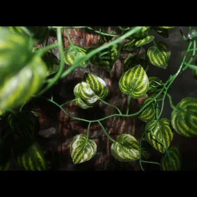 Reptile decor vines for pet shop terrariums
