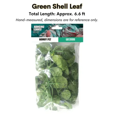 Realistic hanging plants for vivarium setup (2) Easy mount artificial vines for exotic pets