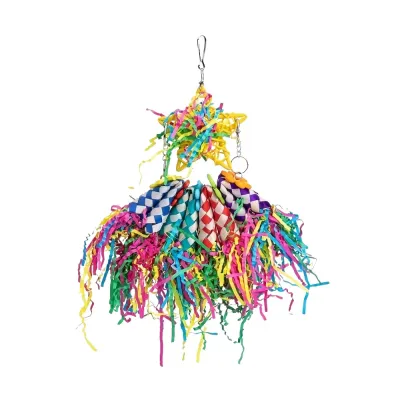 Durable Braided Tube Design Bird Chew Toys