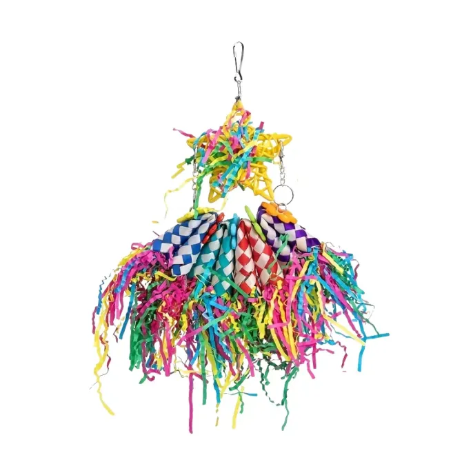 Durable Braided Design Bird Chew Toys Durable Braided Tube Design Bird Chew Toys
