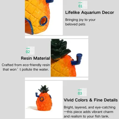Adds a fun, whimsical touch to any fish tank setup