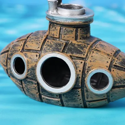 Provides a secure and comfortable hiding space for aquatic creatures