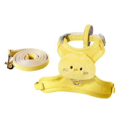 Cute Plush Decorated Dog Leash Harness Cute Plush Decorated Dog Leash Harness